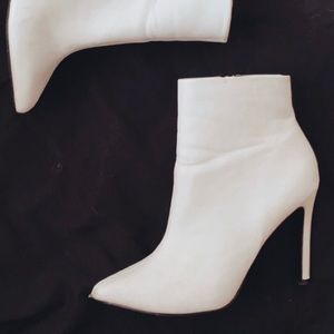 Fashion Nova White Bootie
